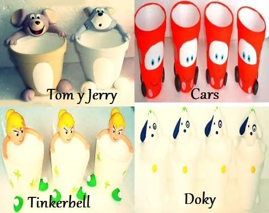 Souvenir carameleras infantiles personalizadas con dibujos ...