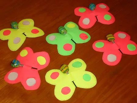 Souvenir en forma de mariposa - Fiestas infantiles Souvenir en forma de mariposa - Fiestas infantiles