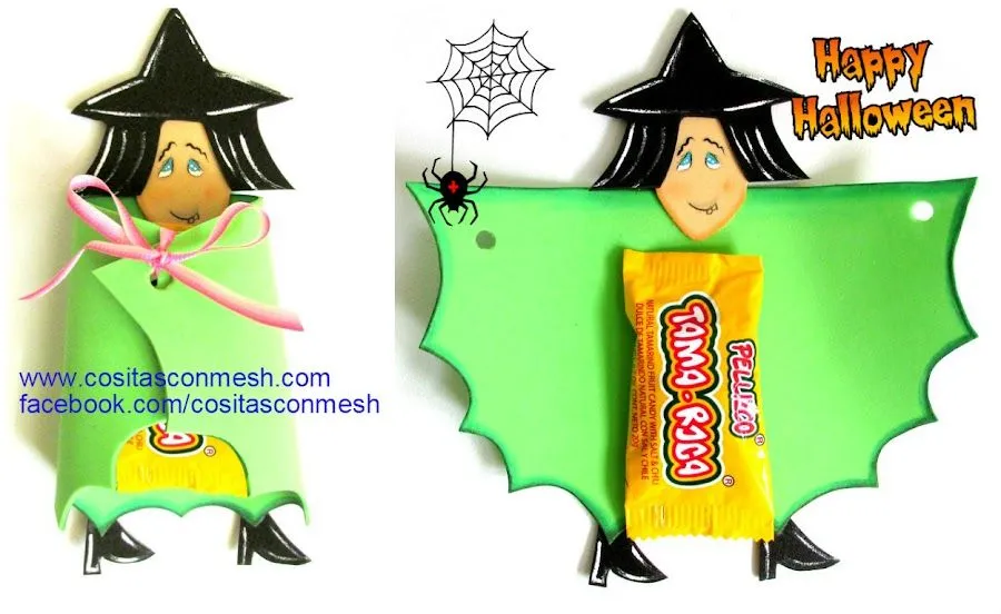 Cómo hacer un souvenir para Halloween paso a paso | Manualidades Cómo hacer un souvenir para Halloween paso a paso | Manualidades