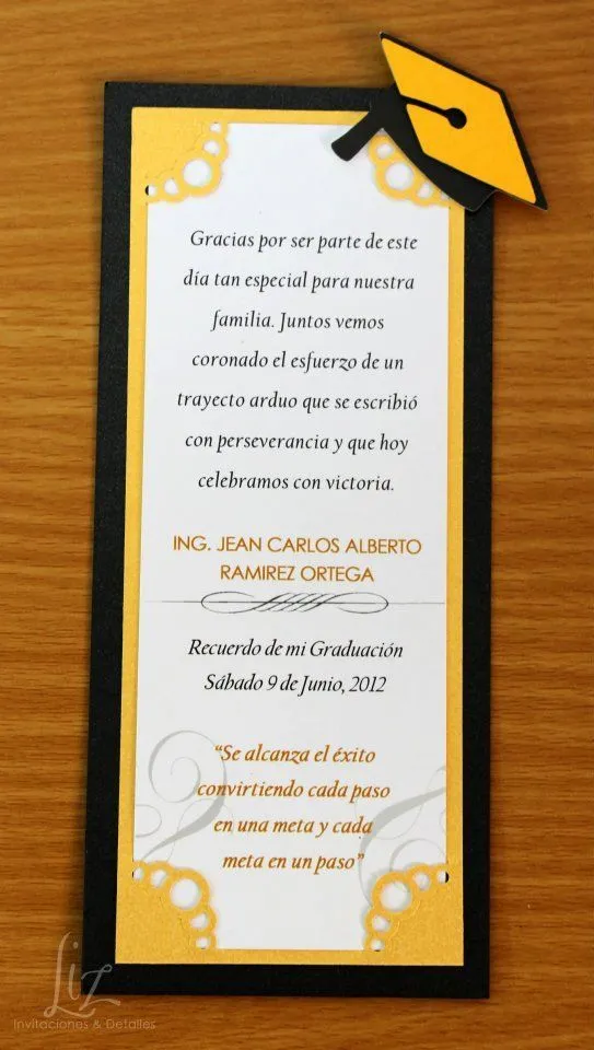 Souvenir, recordatorio o invitación para Graduación. tarjetería, invitaciones, handmade… | Graduation party planning, Graduation party invitations, Graduation party Souvenir, recordatorio o invitación para Graduación. tarjetería, invitaciones, handmade… | Graduation party planning, Graduation party invitations, Graduation party