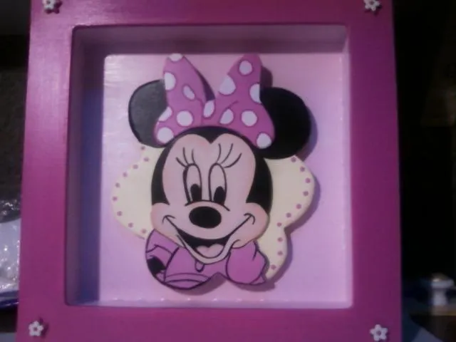 Souvenirs Minnie en madera - Imagui