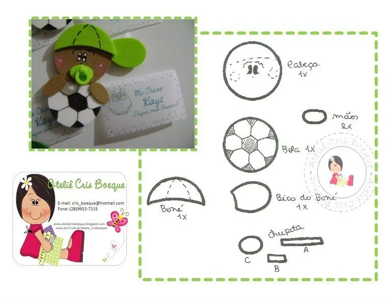 Souvenirs para niños - Todo en Goma Eva