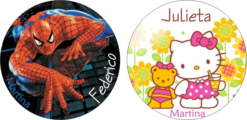 Souvenirs personalizados para cumpleaños | CreativArea Souvenirs personalizados para cumpleaños | CreativArea
