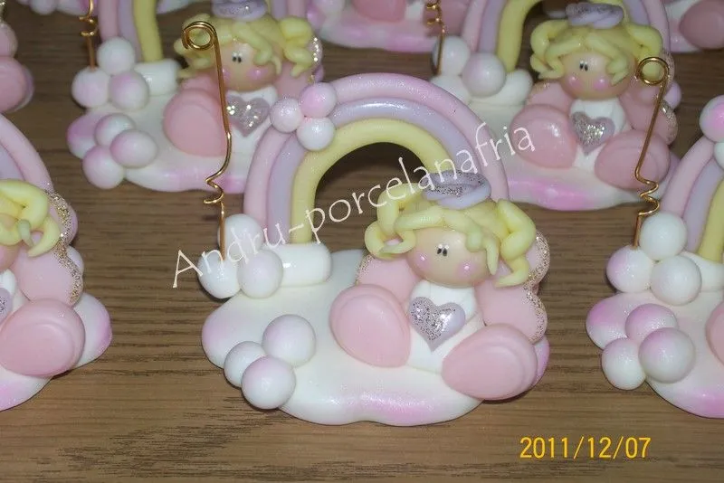 Porcelana fria souvenirs bautismo - Imagui