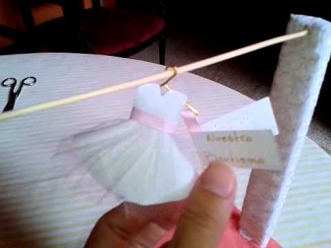 souvenirs vestido con perchitas e im n p heladeras - YouTube souvenirs vestido con perchitas e im n p heladeras - YouTube