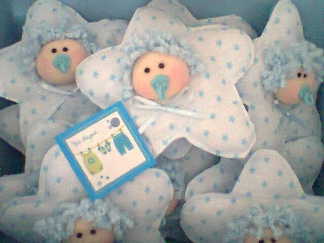 Souvenirs muñecos soft para bautismo - Imagui