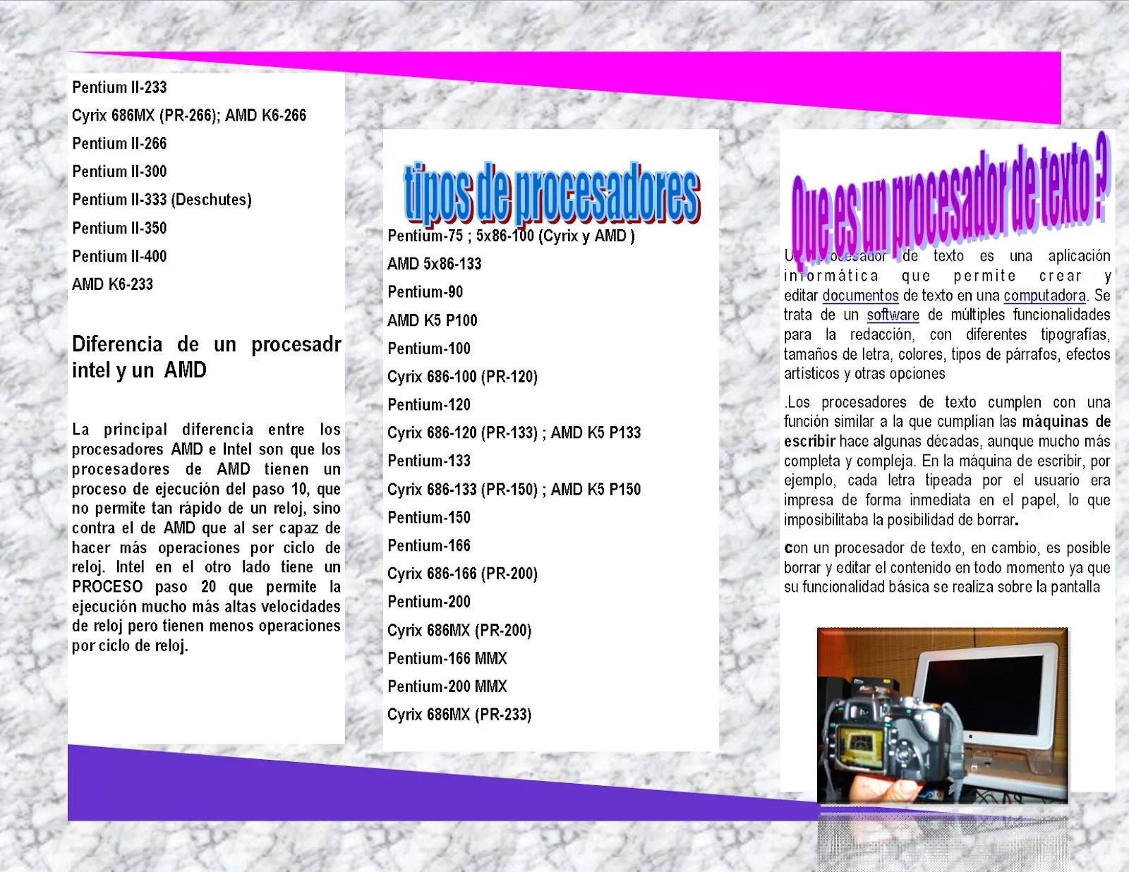 SOYLAGARTO: Triptico de tipos de procesadores! colin mjeia jose ... SOYLAGARTO: Triptico de tipos de procesadores! colin mjeia jose ...