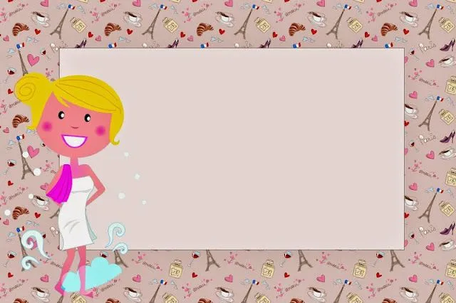SPA: Invitaciones para Imprimir Gratis. | Oh My Fiesta para Chicas!