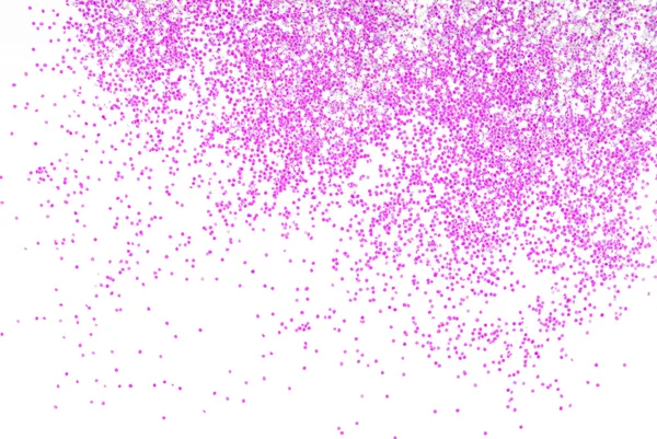 Sparkle glitter rosa sobre fondo blanco — Foto stock © severija ...