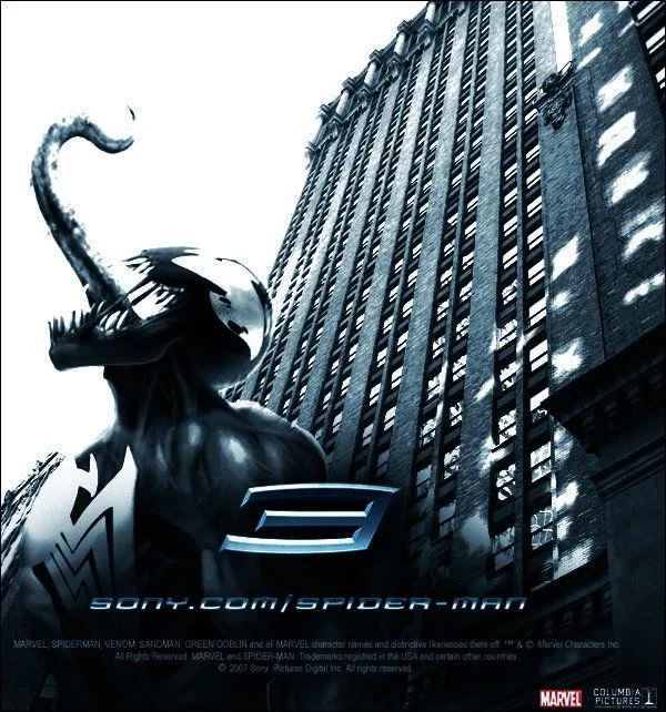 Spider-Man: Fotomontajes de Venom en Spider-Man 3