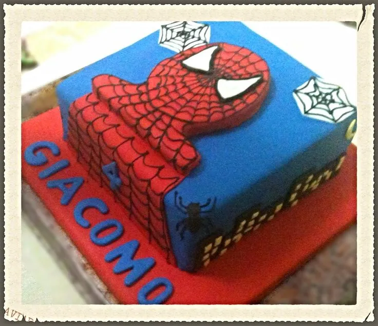 Spiderman cake By Dulce Villa - Tortas & Cupcakes #spiderman ... Spiderman cake By Dulce Villa - Tortas & Cupcakes #spiderman ...