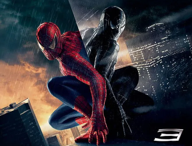 Spiderman rojo y negro - Imagui