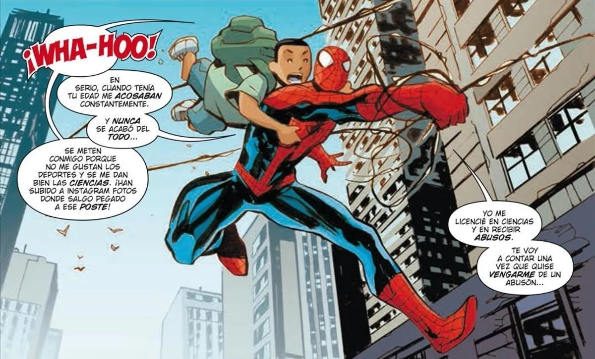 Spiderman y Los Vengadores contra el 'bullying' Spiderman y Los Vengadores contra el 'bullying'