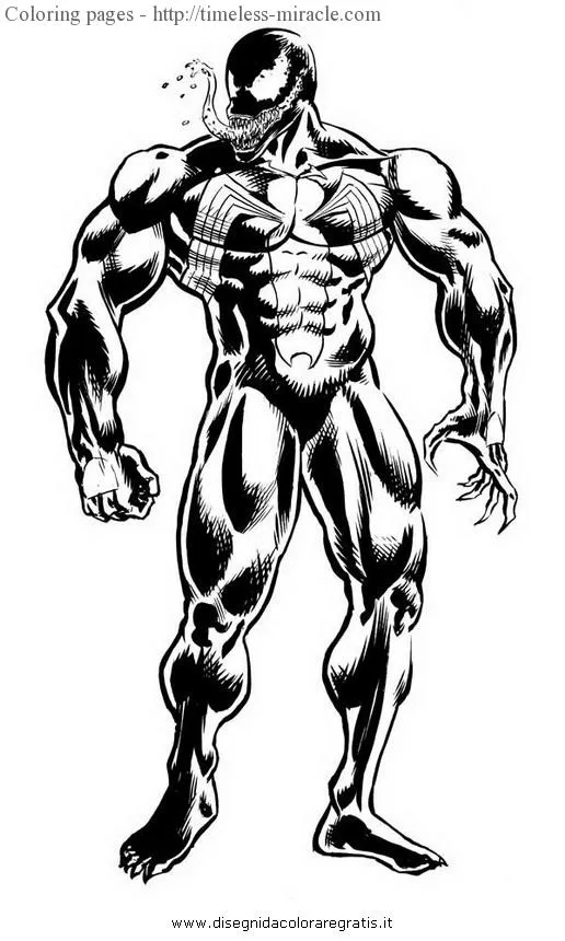 spiderman-vs-venom-coloring- ...