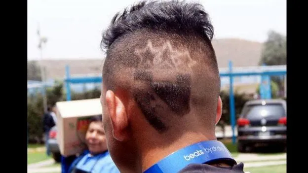 Sporting Cristal: ¿qué jugador se hizo este diseño en la cabeza ... Sporting Cristal: ¿qué jugador se hizo este diseño en la cabeza ...