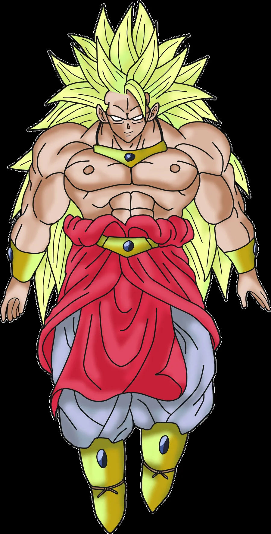 SSJ3 Broly by Leechyox on DeviantArt SSJ3 Broly by Leechyox on DeviantArt