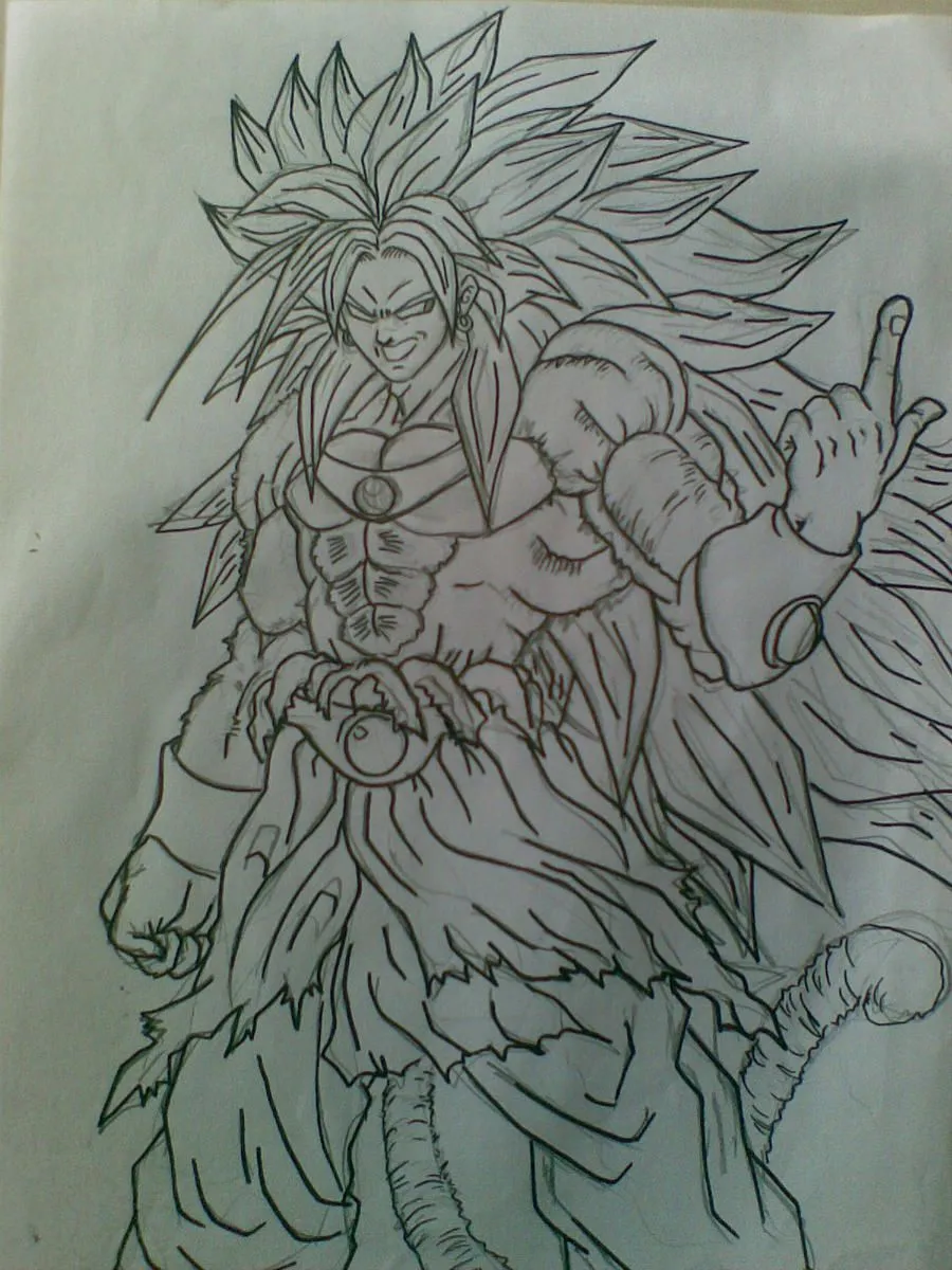 Ssj5 Broly Goku Tattoo Pictures to Pin on Pinterest Page 2