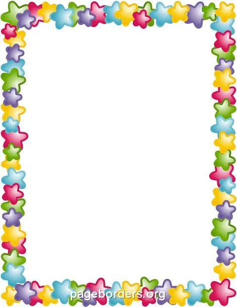 Star Border | School stuff | Pinterest | Estrellas