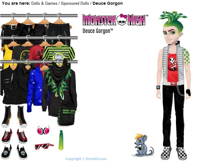 Stardoll monster high - Imagui