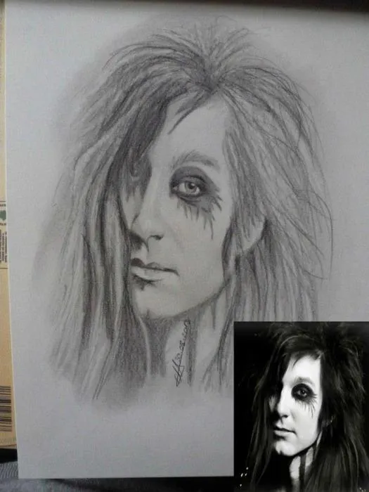 StarsPortraits - Retratos de Black Veil Brides por Ninis - 1 StarsPortraits - Retratos de Black Veil Brides por Ninis - 1