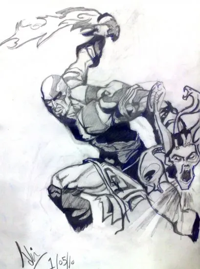 StarsPortraits - Retratos de God of War por homie - 1