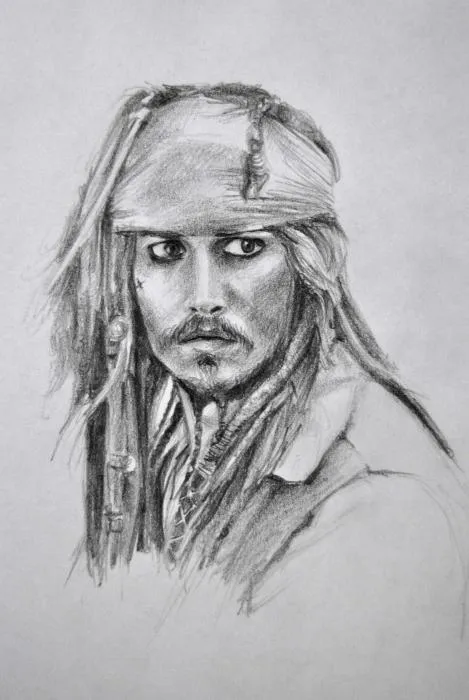 StarsPortraits - Retratos de Johnny Depp por FridaJD - 9