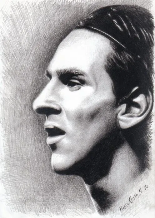 StarsPortraits - Retratos de Lionel Messi por MarcoCostaS.