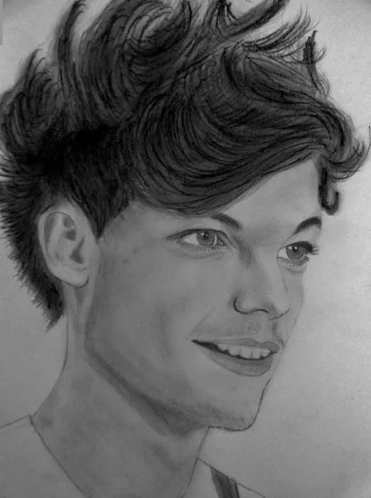 StarsPortraits - Retratos de Louis Tomlinson por After-Death - 2