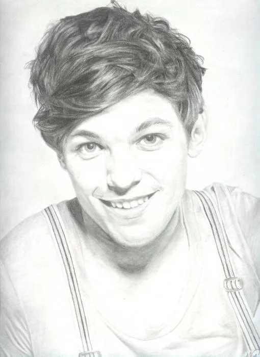 StarsPortraits - Retratos de Louis Tomlinson por JillyBilly327