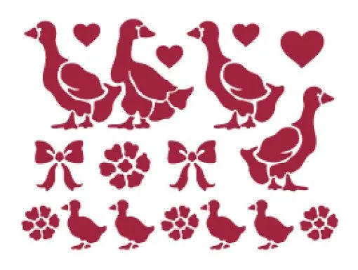 Como hacer stencil infantiles - Imagui