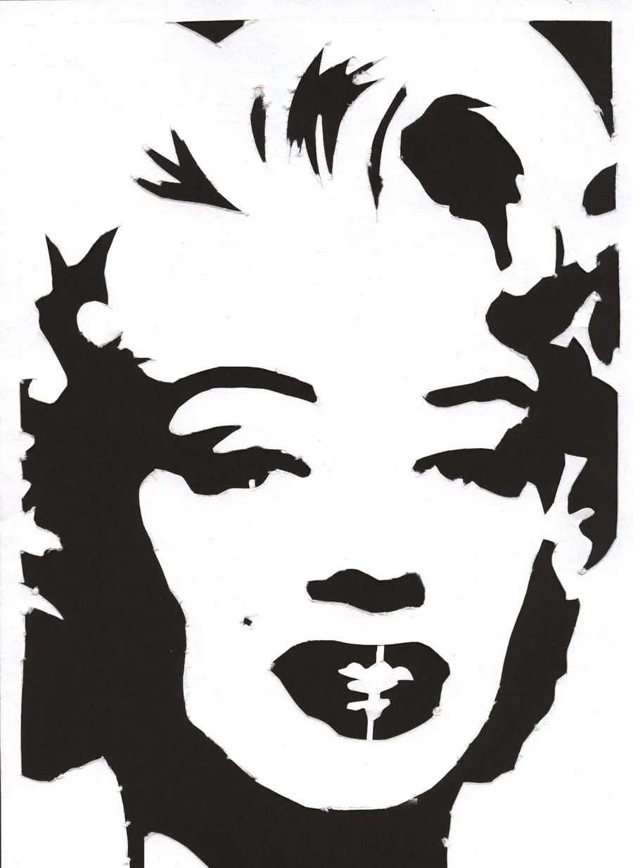 stencil Marilyn Monroe by DoNotStopTheDance on DeviantArt stencil Marilyn Monroe by DoNotStopTheDance on DeviantArt