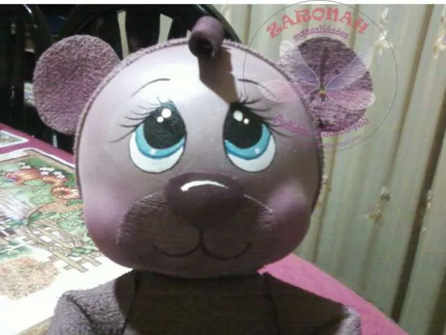 Ojitos para muñecos animales para colorear - Imagui