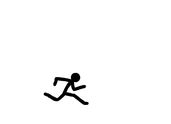 Stick Man Running Gif - ClipArt Best