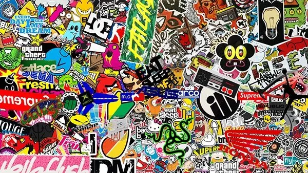 Sticker Bomb HD Wallpaper 1080p Resolution on Behance
