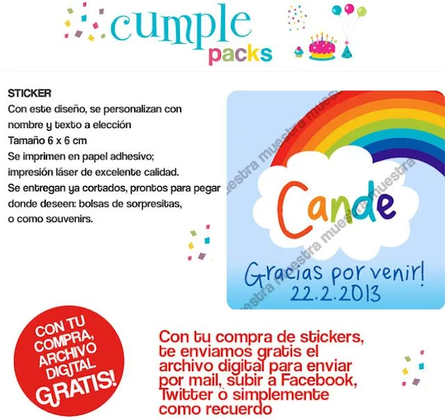 Cumple Packs