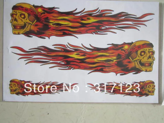 Stickers de calaveras con fuego para autos - Imagui Stickers de calaveras con fuego para autos - Imagui