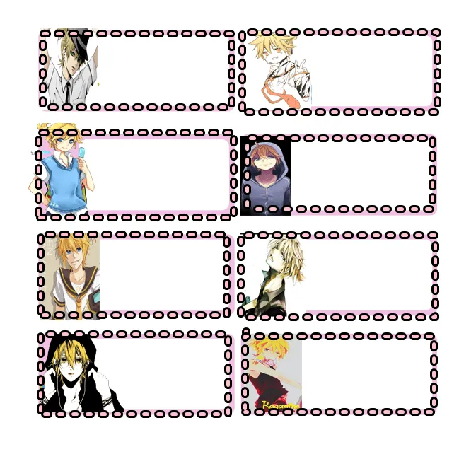 Stickers para tus cuadernos de Len Kagamine by linda2220 on DeviantArt Stickers para tus cuadernos de Len Kagamine by linda2220 on DeviantArt