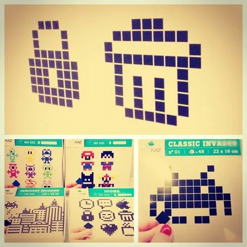 Stickers cuadraditos para hacer dibujos pixelados en @madformacs ... Stickers cuadraditos para hacer dibujos pixelados en @madformacs ...