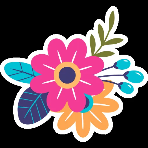 Stickers de Flores - Stickers de naturaleza gratis Stickers de Flores - Stickers de naturaleza gratis