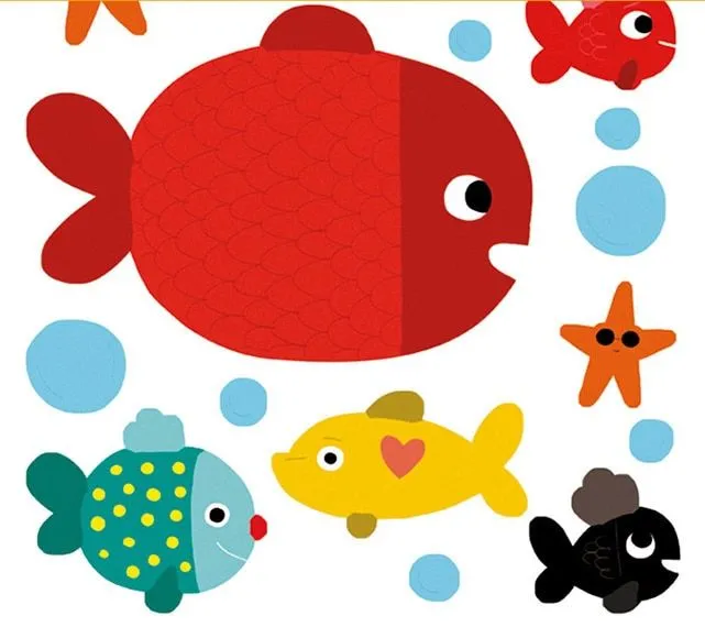 Vinilo infantil PECES Ref. 16857050 - Leroy Merlin Vinilo infantil PECES Ref. 16857050 - Leroy Merlin