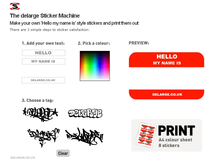 Stickers Machine | Stick & Destroy