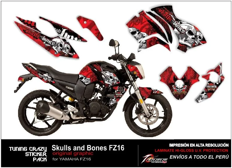 Stickers para motos 110 - Imagui