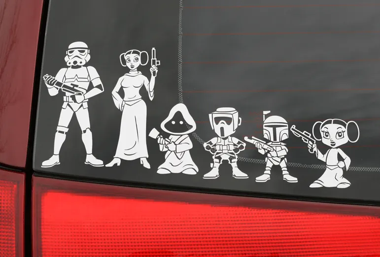stickers-para-auto-de-star- ...
