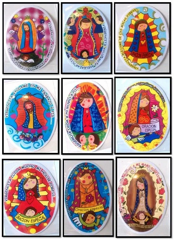 STICKERS VIRGENCITA PLIS - Imagui