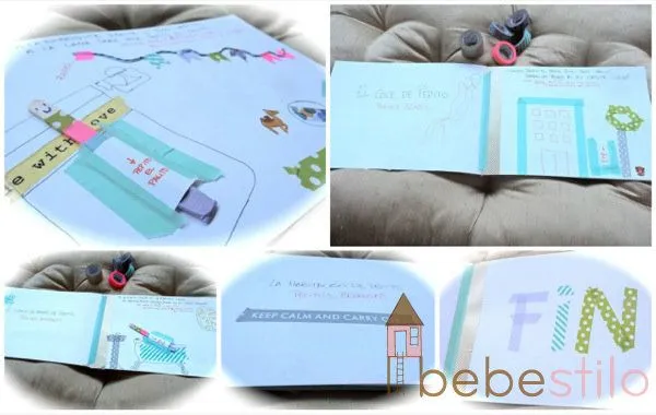 Stiloproyectos nº 48} Un cuento hecho con washi tape - Sonambulistas