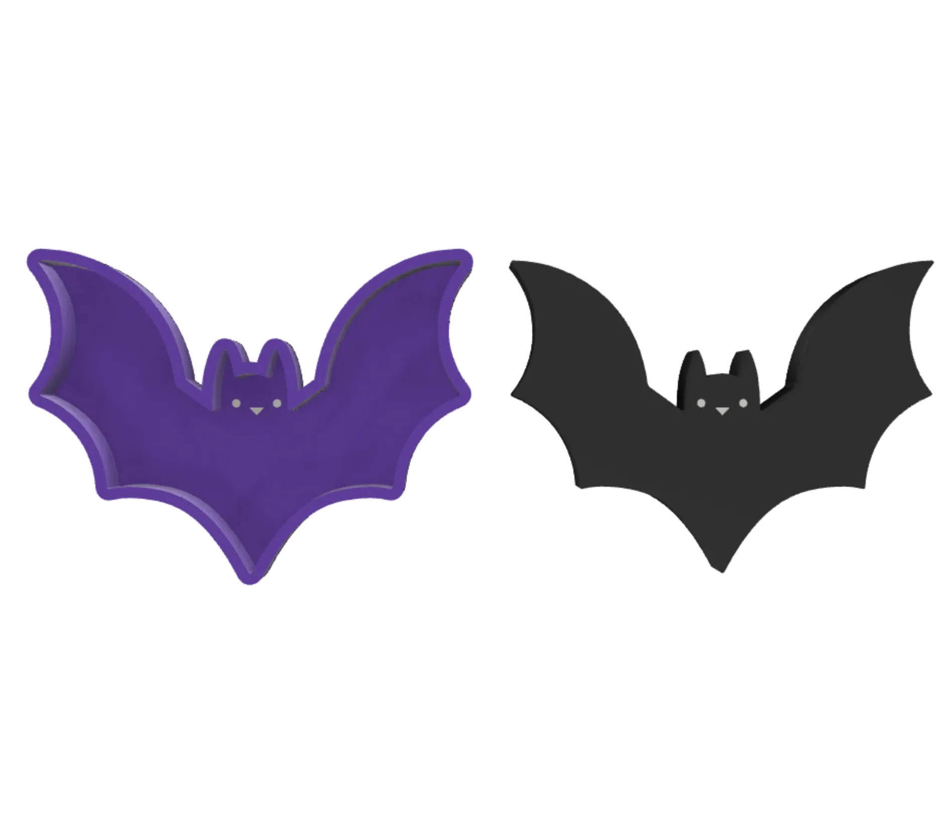 STL file Bat Bath Bomb Mold One Piece・3D printing design to download・Cults STL file Bat Bath Bomb Mold One Piece・3D printing design to download・Cults