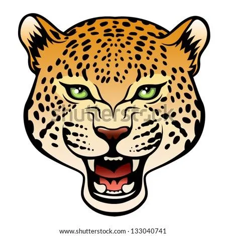 Stock Images similar to ID 68308111 - tiger stencil vector