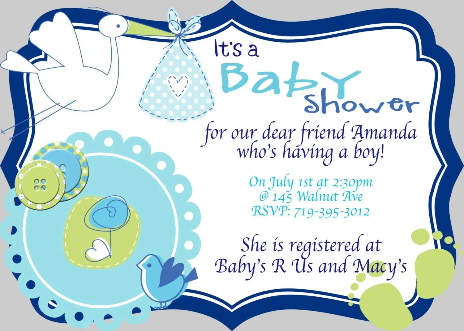 storks for baby showers - Baby Showers
