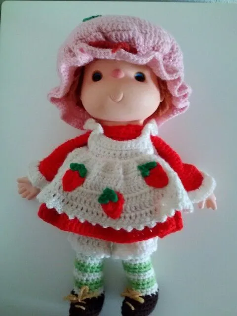 Strawberry shortcake crochet doll | frutillita | Pinterest Strawberry shortcake crochet doll | frutillita | Pinterest