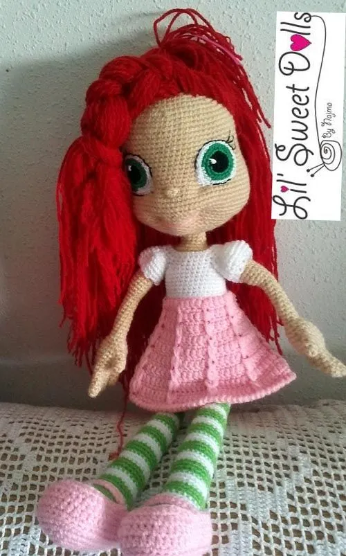 Strawberry shortcake doll | Lil' Sweet Dolls